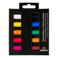 Rembrandt Soft Pastel half sticks (10) General selection
