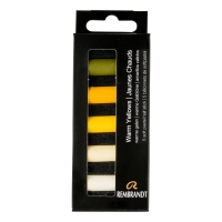 Rembrandt Soft Pastel half sticks (5) Warm Yellows