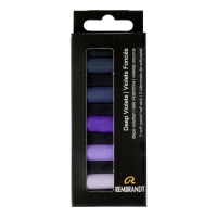 Rembrandt Soft Pastel half sticks (5) Deep Violets
