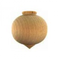 Boule en bois Ronde 1 3/4"