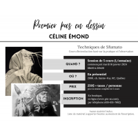 2024-01-16 Cours de dessin Premiers pas pour adultes - Céline Émond