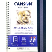 Carnet d'art Multi média 184lbs A4 8.3"x11.7" Canson