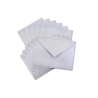 Cards & Envelope sets 4.5"x6" (6) (Silver)