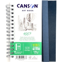 Extra white Drawing paper Art book 73.7lbs A5 5.8"x8.3" Canson