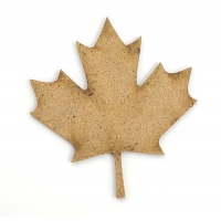 Maple leaf Wood 2"