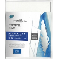 Stencil Film Dura-Lar Clear 8"x10" (6)