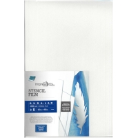 Stencil Film Dura-Lar Clear 12"x18" (6)