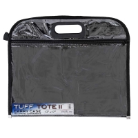 Tuff Tote II carry case 13"x17", 2 zippered compartments, Pacific Arc