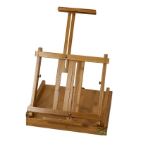 Table Top Box Easel Solid Bamboo Pacific Arc