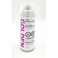 Archival Varnish Aerosol w/UVLS Matte 10 oz Golden