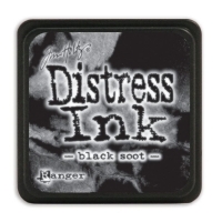 Distress Ink pad - Black Soot - Ranger
