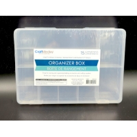 Organiser box 9.13¨x6.5x¨1.38¨ PB837 CraftMedley