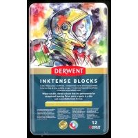 Coffret de 12 blocs Inktense Derwent