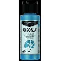 Premium pearlescent acrylic- Blue 2oz Jo Sonja's