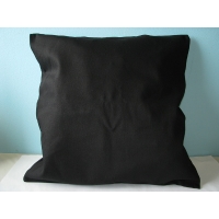 Cache-coussin 18" noir N-COUS18