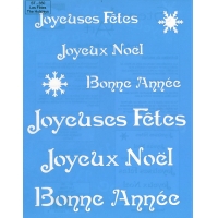 Stencil Holidays ST-350