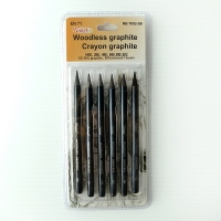Woodless graphite pencils set of 6 Nobel
