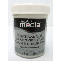 Texture Paste sand neutral 4oz Media DecoArt