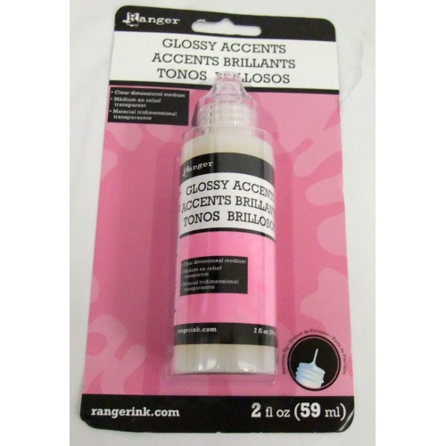 Ranger Glossy Accents Clear Dimensional Medium 2oz/59ml