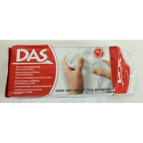 Tampines Gifts & Stationery - DAS Air Dry Clay White 500g