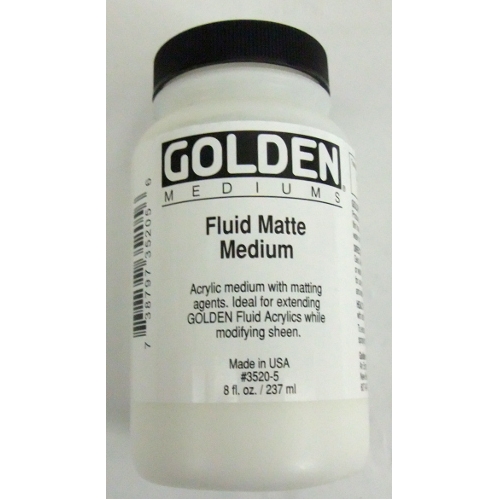 Golden Fluid Matte Medium 