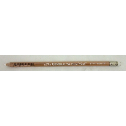 PASTEL CHALK PENCIL WHITE - 044974797160