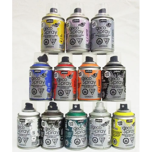 DecoSpray - Pébéo - bombe de peinture en spray - Chrome Or x 100 ml -  Perles & Co