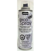Transparent Gloss Varnish spray 200ml Deco spray