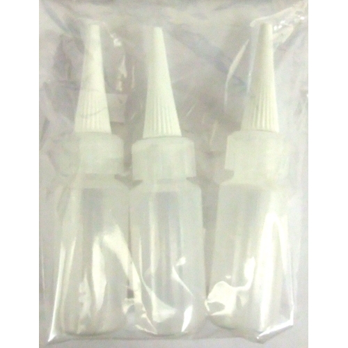 Fine tip applicator bottles (3) 33ml (1.1oz)
