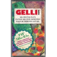 Gel printing plate 3"x5"